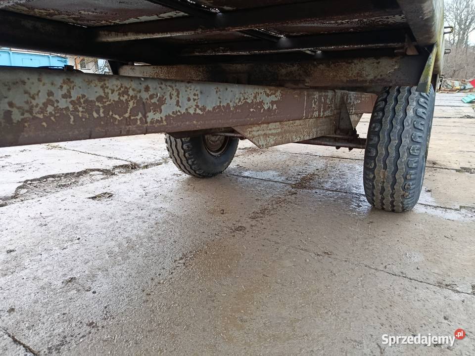 Rama podwójna z rozrzutnika na przyczepę kiper sprzedam
