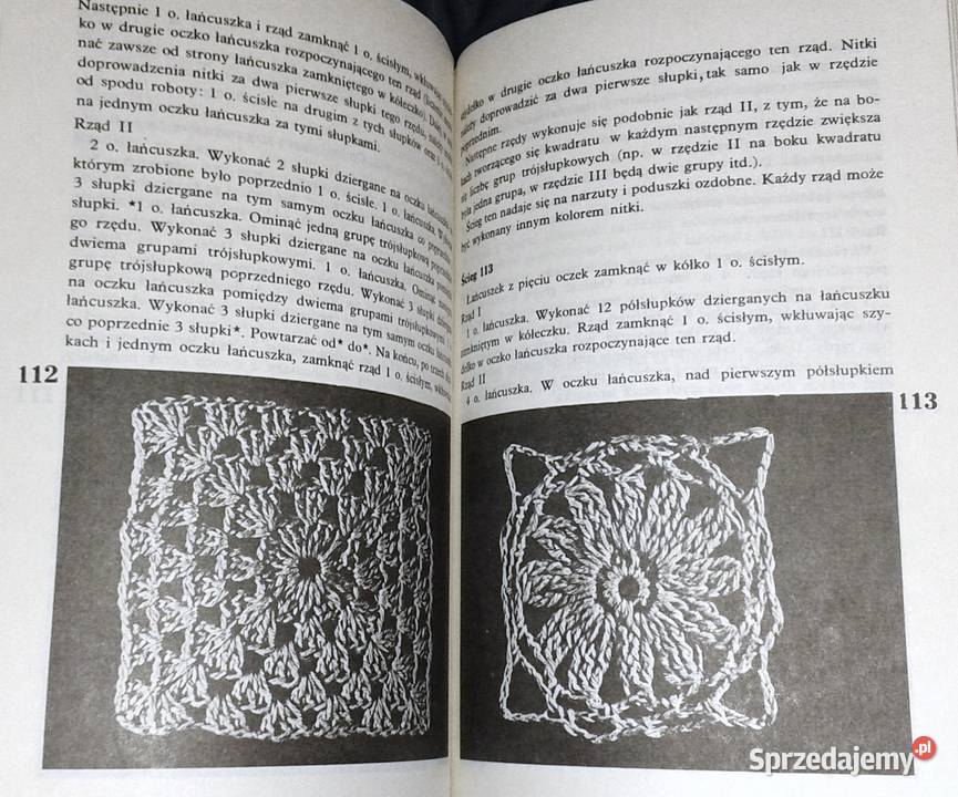 Ściegi szydełkowe Teresa Otkałło Chełm sprzedam