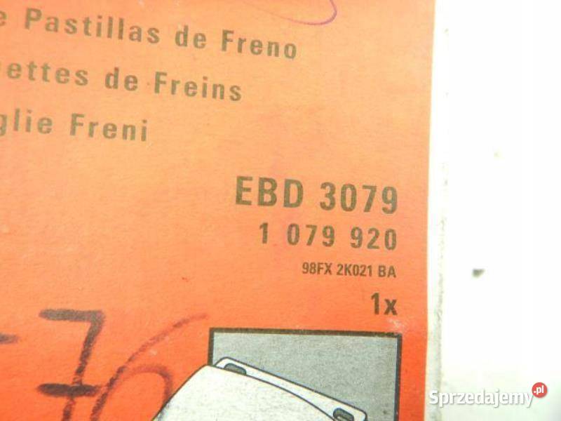 KLOCKI HAMULCOWE PRZÓD FORD PUMA 9701 14 17 sprzedam