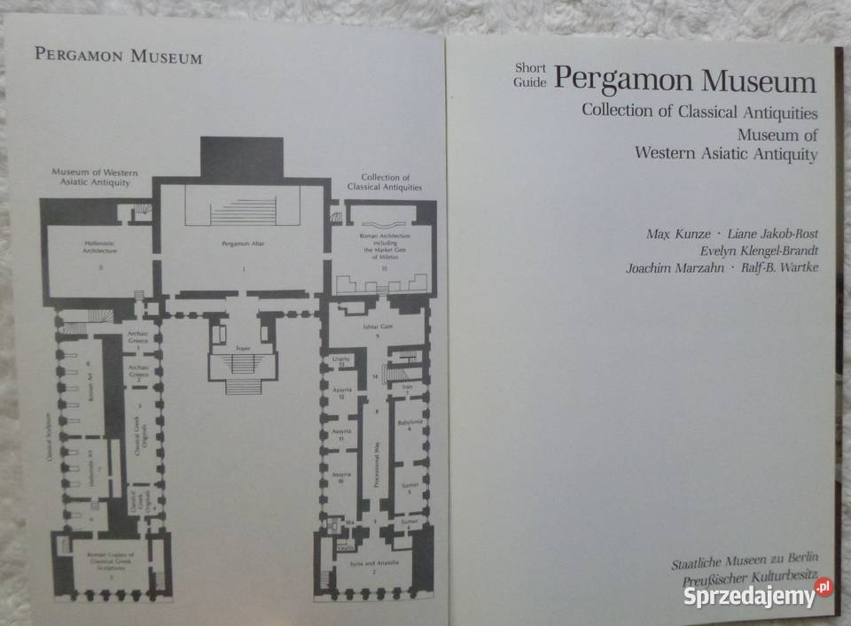 Pergamon Museum Short Guide Warszawa