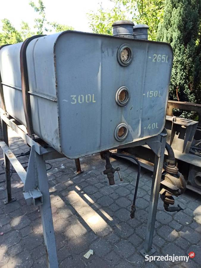 Zbiornik paliwowy na olej paliwo 300l z pompką Skierniewice
