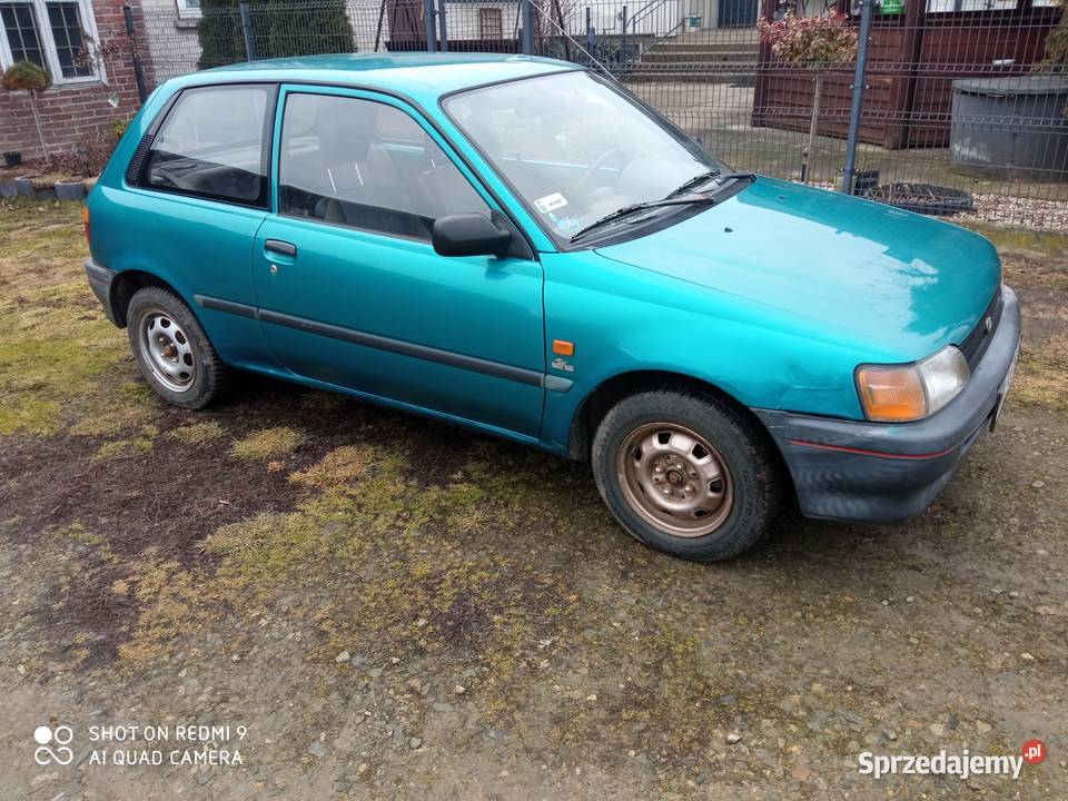 Toyota Starlet 75KM mazowieckie Sieciechów sprzedam