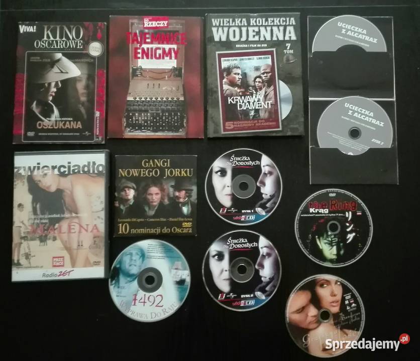 SprzedamUżywany 2gi mały zestaw filmów na Grudziądz