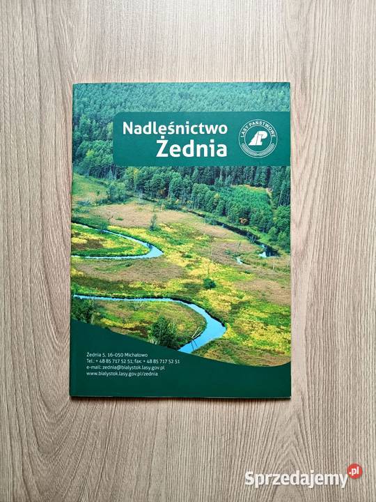 Nadleśnictwo Żednia Folder Lasy Państwowe Kraków sprzedam