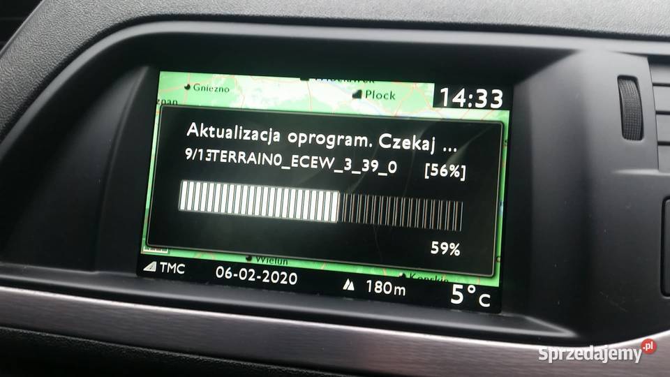 Mapy 2024 NG4 HDD Radary Nawigacja Peugeot Łódź