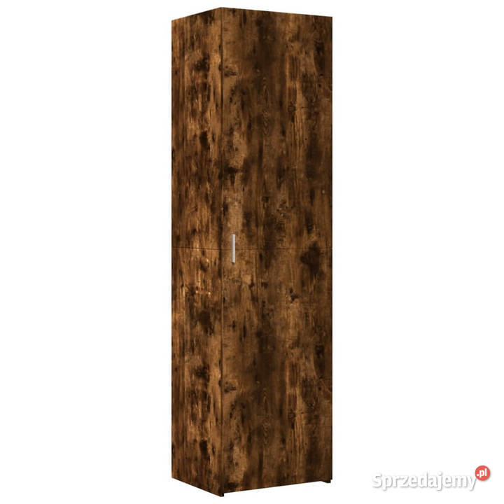 Wąska szafka przydymiony dąb 50x425x225