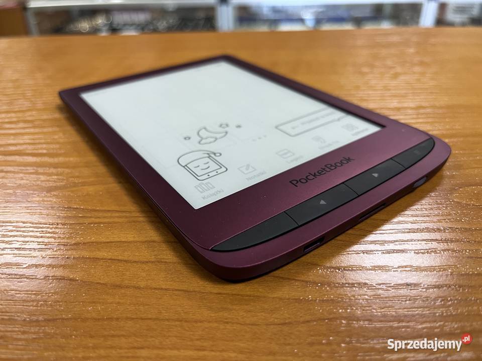 Czytnik PocketBook Touch Lux 5 8 GB 6 czerwony Elbląg