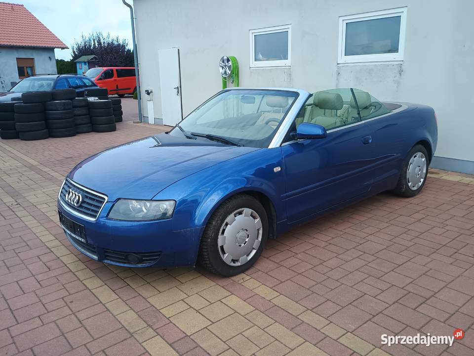 Audi A4 Kabrio 2002r 30i 220 Nawigacja VAT marża Witkowo