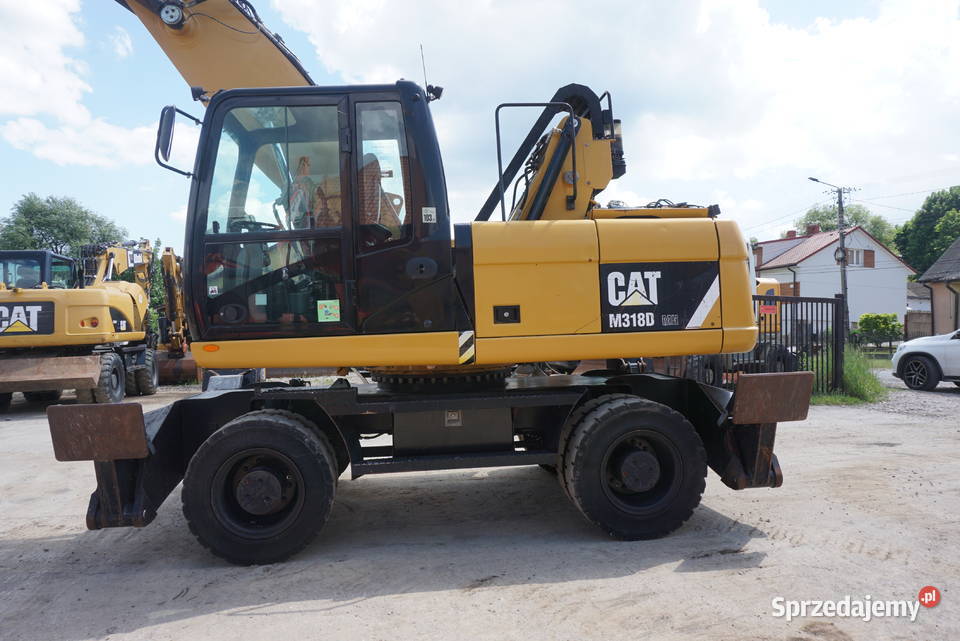 Koparka kołowa CAT M 318D MH 2014 Rok produkcji 2014 Jeziorko