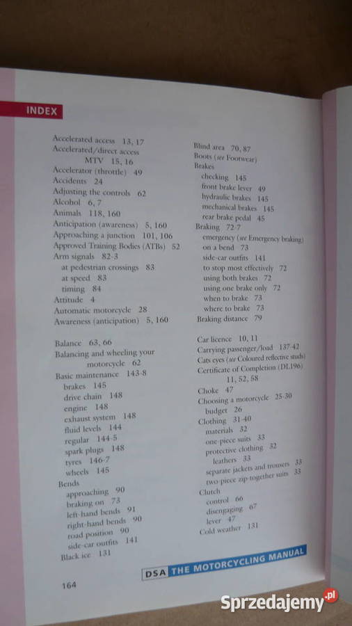 Książka do nauki jazdy motorem motocyklem Sokółka sprzedam