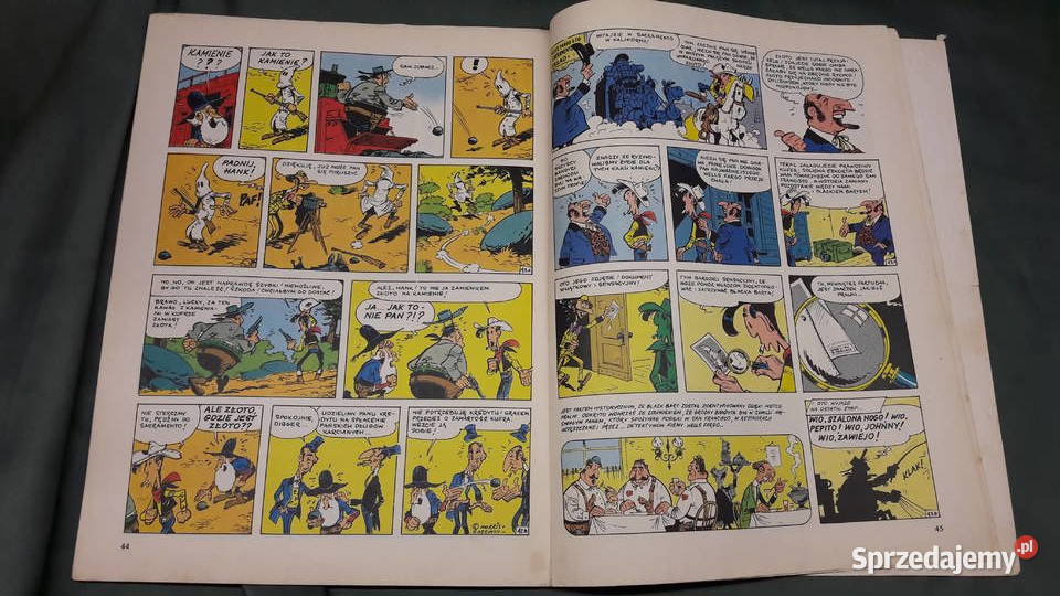 Komiks Lucky Luke Dyliżans Głuchołazy