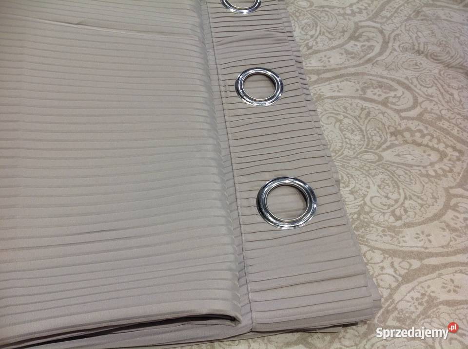 Zasłony Szare 2 szary Nowa Sól