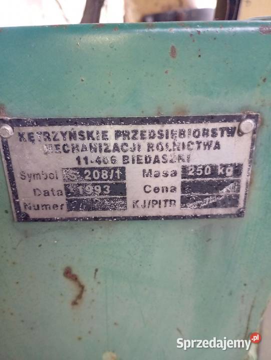 Sadzarka kubełkowe polska podlaskie Mońki
