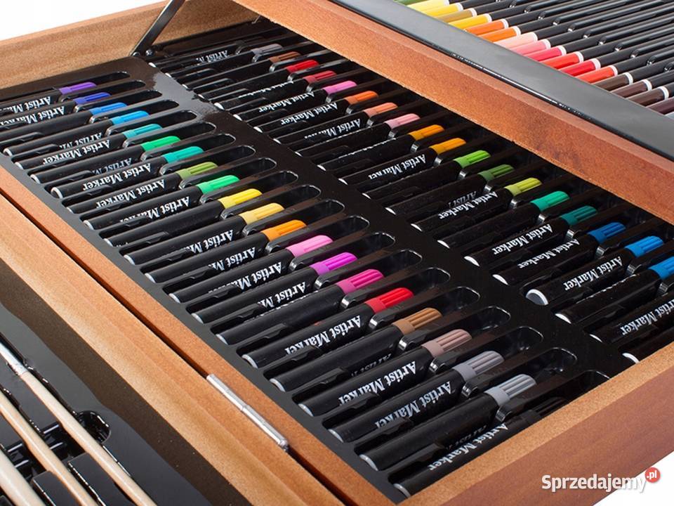 ZESTAW Artystyczny do malowania w WALIZCE 174 dolnośląskie Wrocław sprzedam