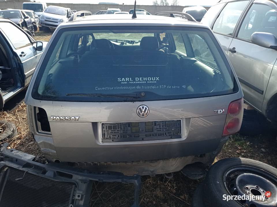Volkswagen Passat Kombi 19 TDI 96 kW 2002 r osobowe