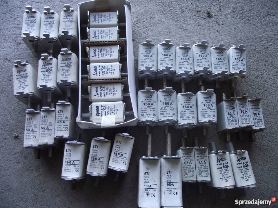 Bezpieczniki Topiki 100A 300A 630A Pozostałe Lgota
