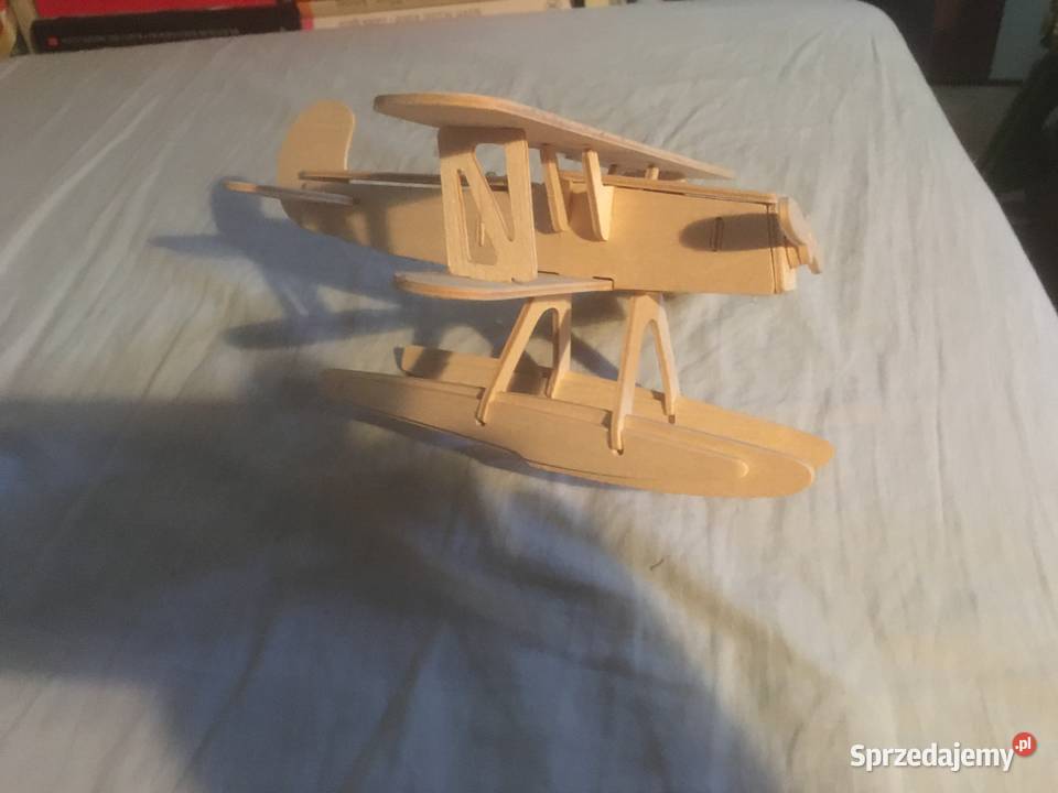 Puzzle 3D samochód samoloty szkielet ryba Zielonka