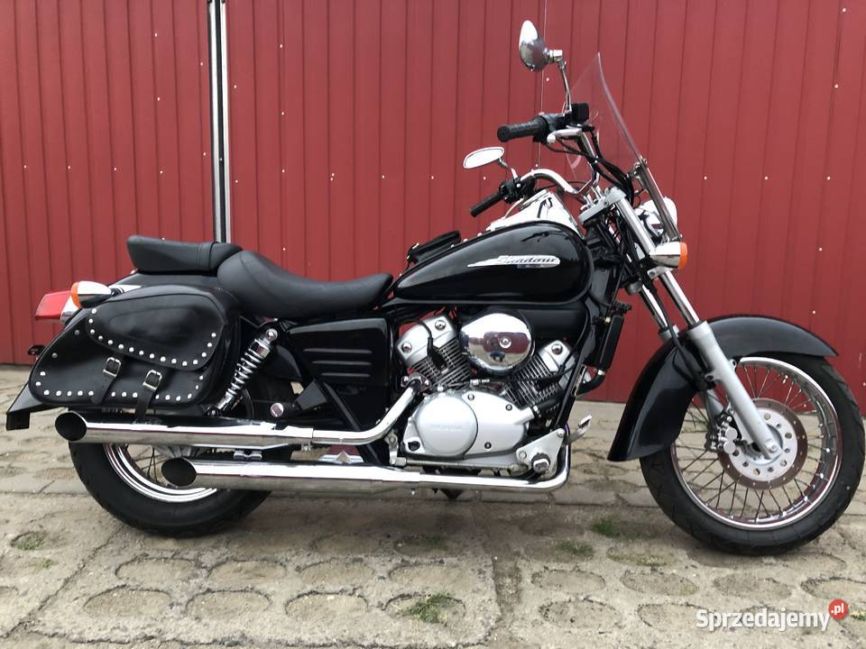 Honda Shadow VT 125 C Piękna NOWA tłumik SILVER Żyrardów