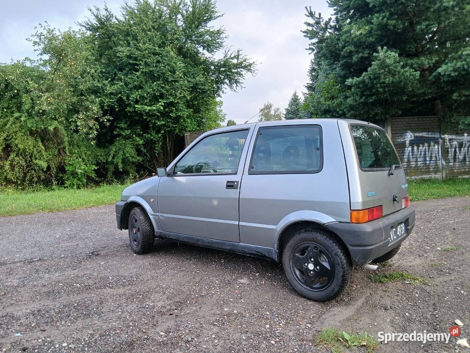 Fiat Cinquecento 900 1996r Czarne Blachy małopolskie Kraków