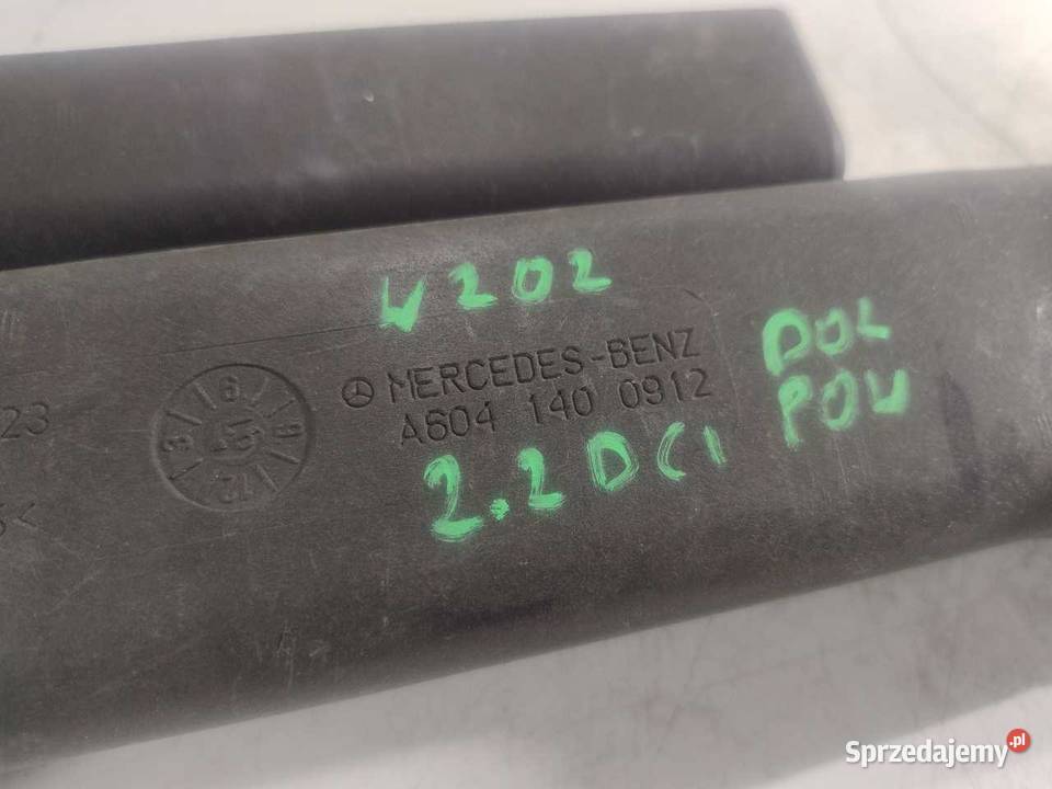 RURA DOLOT POWIETRZA MERCEDES W202 22 DCI