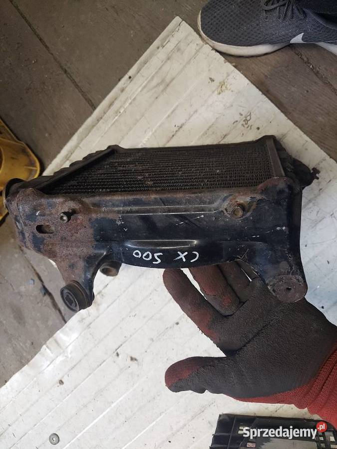 Honda CX 500 chłodnica cx500 radiator wentylator dolnośląskie Jelenia Góra