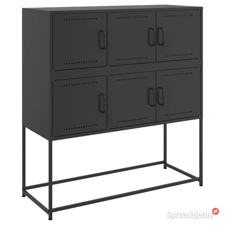 Szafka czarna 1005x39x107 stal WM846596 sprzedam