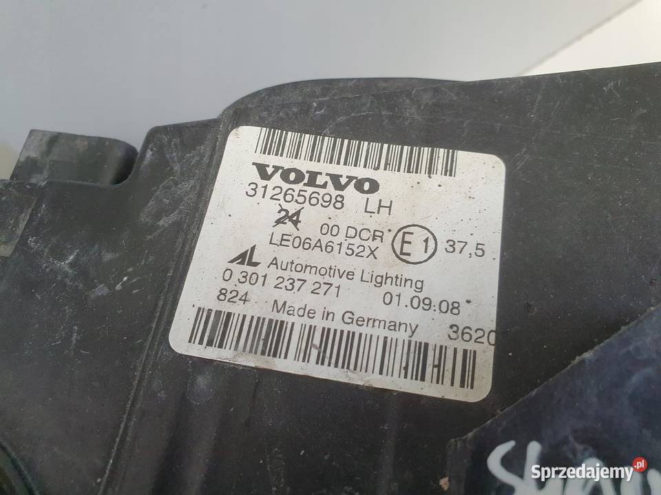 Volvo S40 II V50 LIFT XENON PRZEDNIA LAMPA LEWA Janów