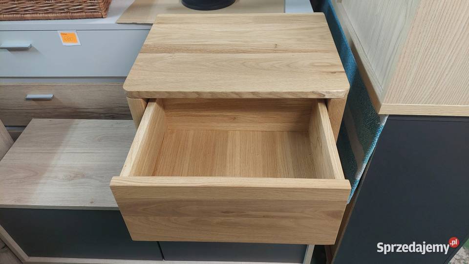 Szafka nocna dębowa Nilas 38.5cm Poznań