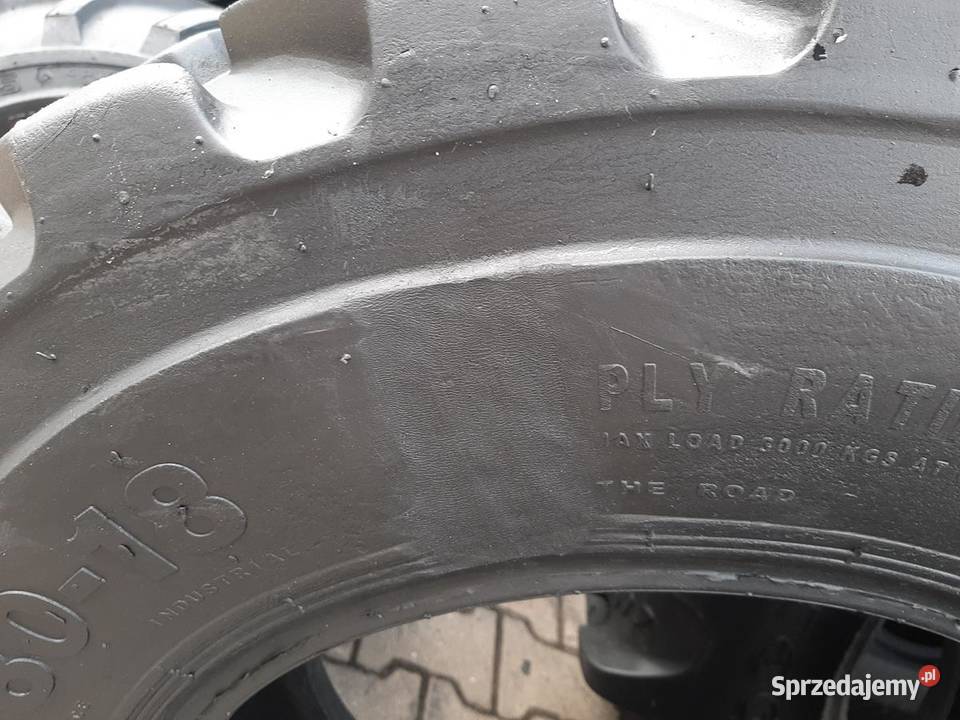 2x Opona używana 1258018 12580R18 OZKA IND85 450 80 Zaścianki