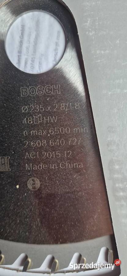 Tarcza do piły do drewna Bosch 165 x 26 x 30 mm Namysłów