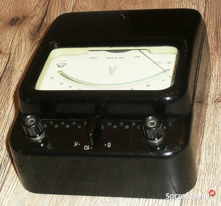 Miernik laboratoryjny amperomierz analogowy 510 Gliwice