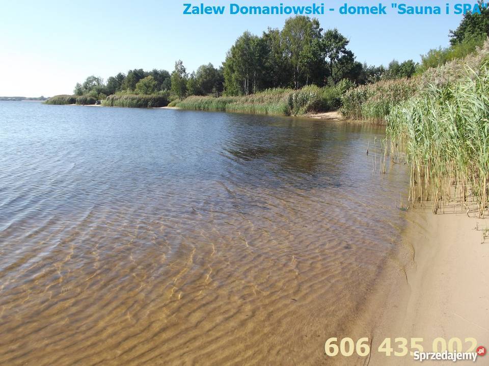 Agroturystyka Zalew Domaniowski domek jeziorem mazowieckie Wólka Domaniowska