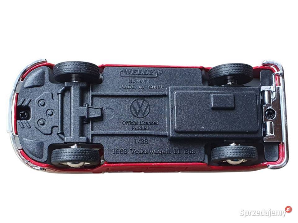 Model Samochodu Volkswagen Bus T1 1963 Ogórek śląskie Cieszyn