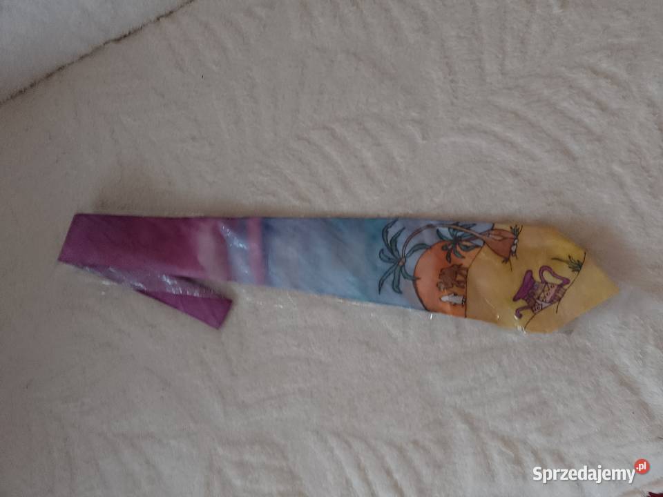 Ekstrawagancki jedwabny krawat z Dubaju Silk Kraków