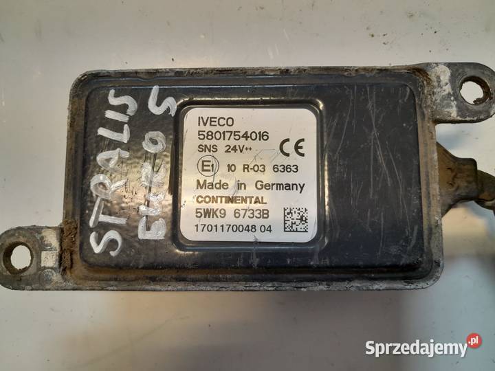 Iveco Stralis Euro 5 czujnik nox 5801754016 5WK9 Mojusz