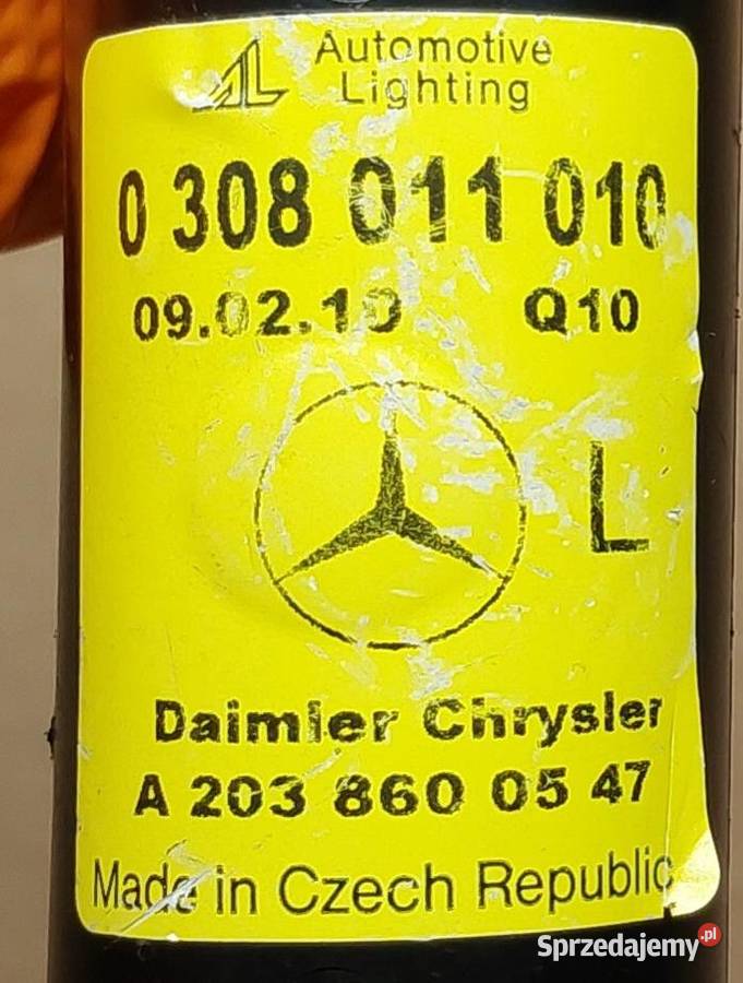 SPRYSKIWACZ LAMPY REFLEKTORA LEWY MERCEDES W203 Mielęcin