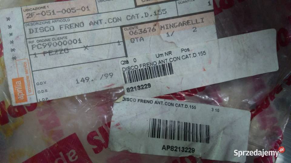 Tarcza hamulcowa Aprilia Amico Yamaha Jog Axis Tarcze hamulcowe Bielsk Podlaski