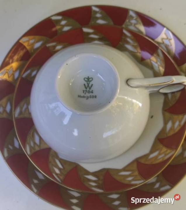 WALLENDORFGoldrelief ANTYK zestaw śniadaniowy Pabianice