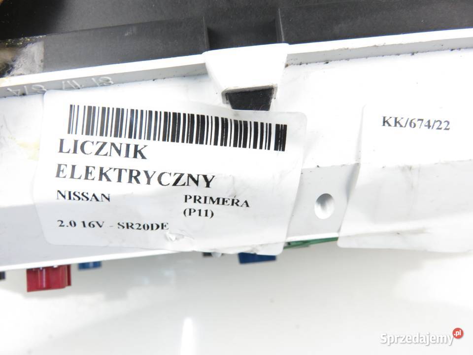 LICZNIK NISSAN PRIMERA P11 20 16V 248109F119 małopolskie