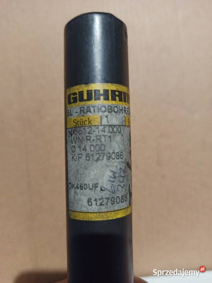 Wiertło fi 14 GUHRING Witnica