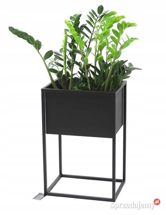 Kwietnik Metalowy Stojak Donica 60x40x30 Sobienie-Jeziory