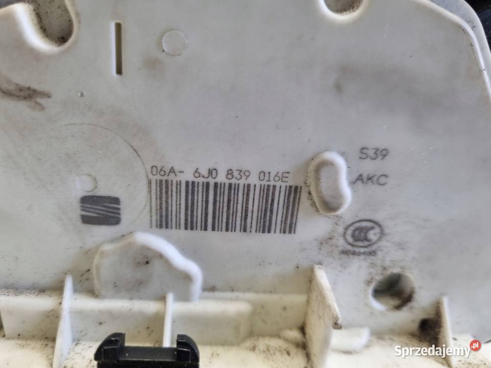 ZAMEK DRZWI Seat Ibiza IV PRAWY TYŁ PASAŻERA Zamki, wkładki i kluczyki Chełm