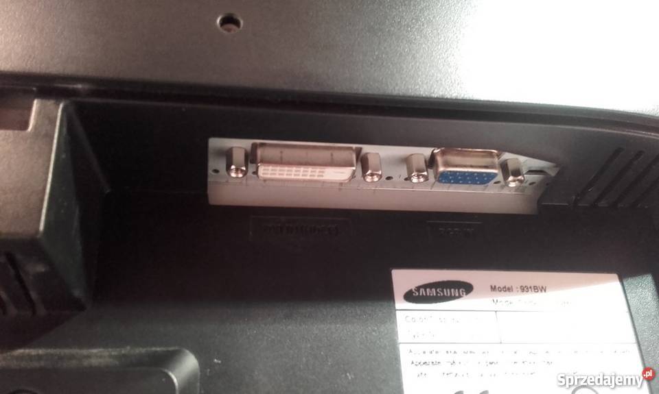 MONITOR SAMSUNG 19 931BW SPRAWNY Ropczyce