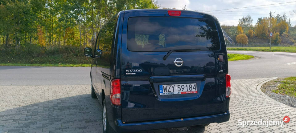 Nissan NV200 Evalia 7osób full 5l100 8kół VAT marża Stare Budy