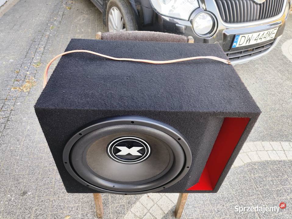 Skrzynia bassowa basowa tuba subwoofer Excursion śląskie Niegowonice