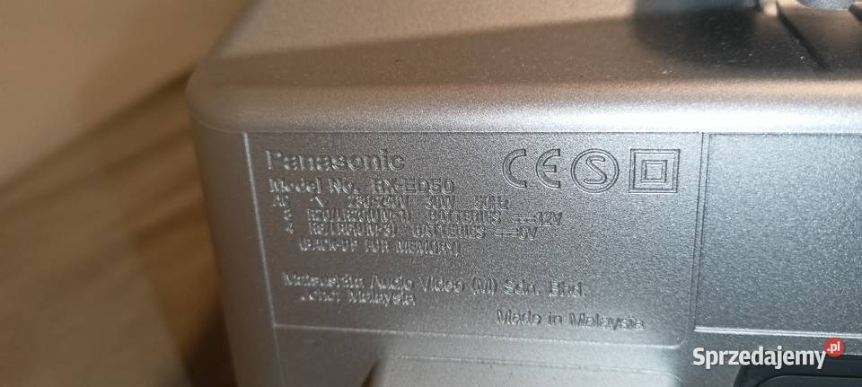 Panasonic Rx ed50 boombox Sędziszów