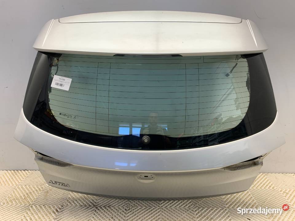 KLAPA TYŁ OPEL ASTRA K Hatchback Argon Silver