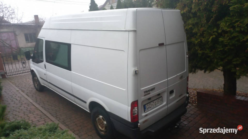Ford Transit 4X4 Brygadówka 6 Osobowy Webasto pełny VAT Gdańsk