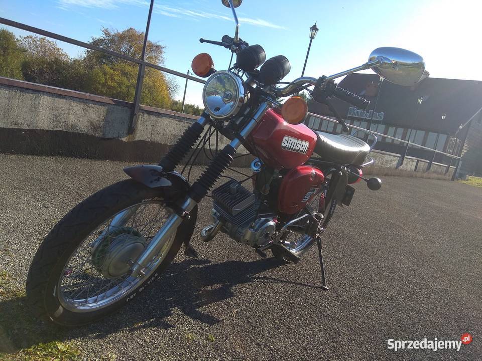 Simson S51 S70 70cc Stan idealny remoncie Ducati dwusuwowy Januszkowice