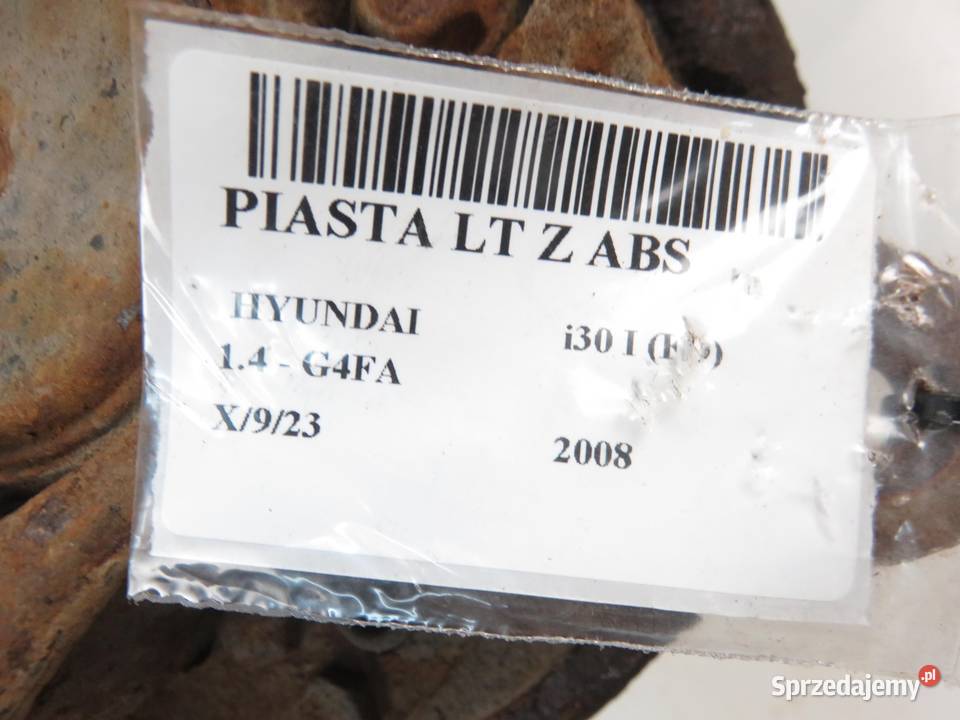 PIASTA TYLNA LEWA HYUNDAI i30 I osobowe małopolskie